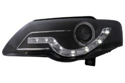 Alternative view of LED DRL Angel Eyes frontlykter egnet for VW Passat B6 3C (03.2005-2010) Svart