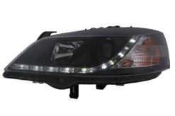 Alternative view of LED DRL Frontlykter egnet for Opel Astra G (09.1997-02.2004) Sort