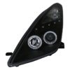 LED DRL Frontlykter egnet for Toyota Celica T230 (1999-2005) Angel Eyes Black | LED DRL Frontlykter egnet for Toyota Celica T230 (1999-2005) Angel Eyes Black |