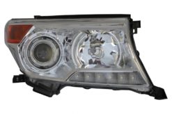 Alternative view of LED DRL-frontlykter egnet for Toyota Land Cruiser FJ200 (2008-2012) Oppgradering til Facelift 2012-modell