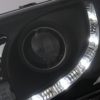LED DRL Frontlykter som passer til VW Transporter T4 (1990-2003) Sort | LED DRL Frontlykter som passer til VW Transporter T4 (1990-2003) Sort |