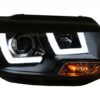 LED DRL Frontlykter egnet for VW Transporter T5 Multivan Facelift (2010-2015) U Tube Xenon Look | LED DRL Frontlykter egnet for VW Transporter T5 Multivan Facelift (2010-2015) U Tube Xenon Look |