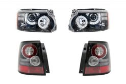 LED-frontlykter og baklykter egnet for Range Rover Sport L320 (2009-2013) Facelift Design