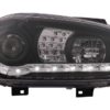 LED-frontlykter Dagslys egnet for VW Golf IV 4 Cabriolet Hatchback Variant (09.1997-09.2003) Svart |