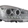 LED-frontlykter egnet for Mercedes S-klasse W221 (2005-2009) Facelift-look med sekvensielle dynamiske svinglys | LED-frontlykter egnet for Mercedes S-klasse W221 (2005-2009) Facelift-look med sekvensielle dynamiske svinglys |