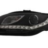 LED-frontlykter egnet for Audi A4 B7 (11.2004-03.2008) Sort |