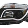 LED-frontlykter egnet for Dacia Duster I (2009-2014) Tube Light Bar Black Edition | LED-frontlykter egnet for Dacia Duster I (2009-2014) Tube Light Bar Black Edition |