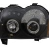 LED-frontlykter egnet for Jeep Grand Cherokee WH (2005-2008) Halo Angel Eyes Black | LED-frontlykter egnet for Jeep Grand Cherokee WH (2005-2008) Halo Angel Eyes Black |
