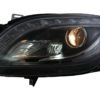LED-frontlykter som passer til Mercedes M-klasse W166 (2012-2015) Sort |