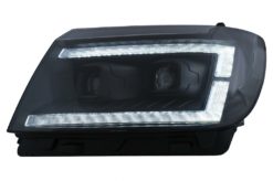 Alternative view of LED-frontlykter egnet for VW Crafter II SY SZ (2017-Up) Svart dynamisk sekvensielt blinklys