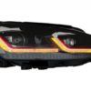 LED-frontlykter egnet for VW Golf 7 VII (2012-2017) Facelift G7.5 GTI Look med sekvensielle dynamiske svinglys | LED-frontlykter egnet for VW Golf 7 VII (2012-2017) Facelift G7.5 GTI Look med sekvensielle dynamiske svinglys |