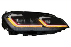 Alternative view of LED-frontlykter egnet for VW Golf 7 VII (2012-2017) Facelift G7.5 GTI Look med sekvensielle dynamiske svinglys