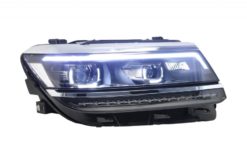 Alternative view of LED-frontlykter egnet for VW Tiguan II Mk2 (2016-2019) R-Line Matrix Design Sequential Dynamic Turning Lights