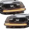 LED-frontlykter egnet for VW Tiguan II Mk2 (2016-2019) R-Line Matrix Design Sequential Dynamic Turning Lights | LED-frontlykter egnet for VW Tiguan II Mk2 (2016-2019) R-Line Matrix Design Sequential Dynamic Turning Lights |