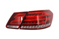 Alternative view of LED Light Bar Baklykter egnet for Mercedes E-Klasse W212 (2009-2013) Konvertering Facelift Design Rød Klar