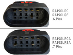 Alternative view of LED Light Bar Baklykter egnet for Audi A6 4F C6 (2004-2008) Limousine Rød/krystall