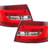 LED Light Bar Baklykter egnet for Audi A6 Limousine (2004-2008) Red Crystal Factory LED |