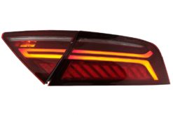 Alternative view of LED Light Bar Baklykter egnet for Audi A7 4G (2010-2014) Facelift Design Cherry Red Smoke