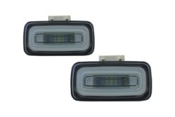 LED bakre støtfanger tåkelampe lysstang egnet for Mercedes G-klasse W463 (1989-2015) røyk