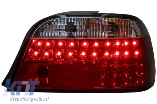 LED-baklys egnet for BMW 7-serie E38 (06.1994-07.2001) Rød Hvit |