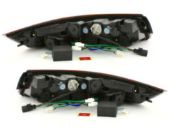 LED-baklykter til PORSCHE 911 / 997 2004-2008 Tåkelys rød/krystall