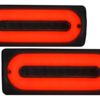 LED-baklys Light Bar Smoke egnet for Mercedes G-klasse W463 (1989-2015) med dørlister Carbon | LED-baklys Light Bar Smoke egnet for Mercedes G-klasse W463 (1989-2015) med dørlister Carbon |