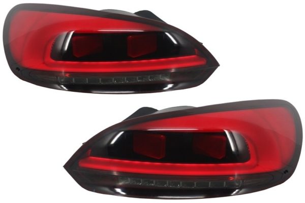 LED-baklys Light Bar egnet for VW Scirocco III (2008-04.2014) Red Smoke |