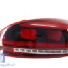 LED-baklys Light Bar egnet for VW Scirocco (2008+) Rød/Klar | LED-baklys Light Bar egnet for VW Scirocco (2008+) Rød/Klar |