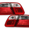 LED-baklykter egnet for MERCEDES Benz E-klasse W210 95-02 rød/crys. |