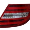 LED-baklykter egnet for Mercedes C-klasse W204 (2007-2012) Facelift Design |