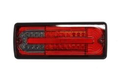 Alternative view of LED-baklykter egnet for Mercedes G-Klasse W463 (1989-2015) Red Smoke
