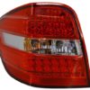 LED-Baklys - Mercedes M-Klasse W164 (2005-2008) rød / klar |