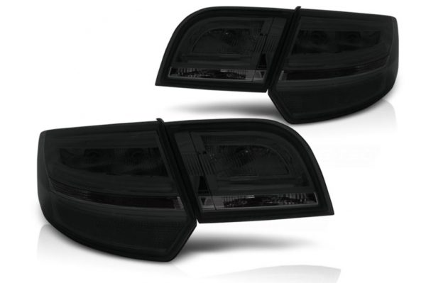 LED-baklykter egnet for Audi A3 8P Sportback (2004-2008) Smoke