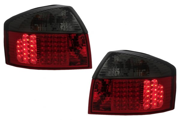 LED-baklykter egnet for Audi A4 B6 8E Sedan (10.2000-10.2004) Red Smoke