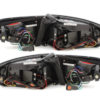 LED-baklykter egnet for AUDI A4 B8 8K Sedan 2007-2010 svart / røyk |