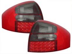 Alternative view of LED-baklykter egnet for AUDI A6 97-04 _ rød/krystall