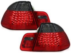 Alternative view of LED-baklykter egnet for BMW 3-serie E46 Limousine 4-dørs (1998-2001) Rød/Røyk