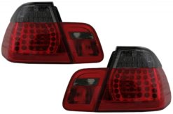 LED-baklykter egnet for BMW 3-serie E46 Sedan (05/1998-08/2001) Rød og svart