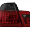LED-baklykter egnet for BMW 3-serie E46 Sedan (05/1998-08/2001) Rød og svart |