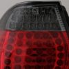 LED-baklykter egnet for BMW 3-serie E46 Sedan (05/1998-08/2001) Rød og svart |