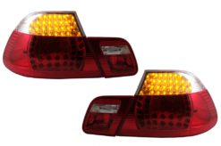 LED-baklykter egnet for BMW 3-serie E46 Coupe Non-Facelift (1999-2003) Rød Klar