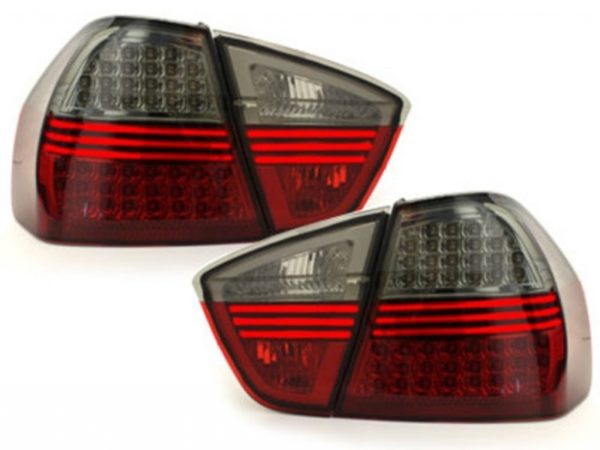 LED-baklykter egnet for BMW 3-serie E90 (03.2005-08.2008) Red Smoke |