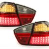 LED-baklykter egnet for BMW 3-serie E90 (03.2005-08.2008) Red Smoke |