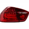 LED-baklykter egnet for BMW 3-serie E90 (2005-2008) LED-lysstang LCI Design Red Smoke |