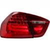 LED-baklykter egnet for BMW 3-serie E90 (2005-2008) LED-lysstang LCI Design Red Smoke |