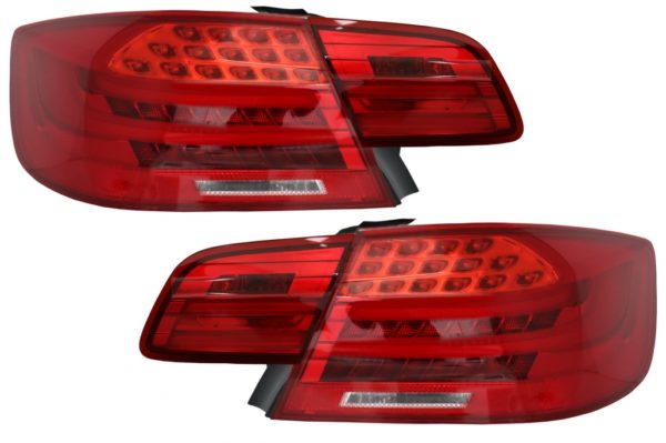 LED-baklykter egnet for BMW 3-serie E92 Coupe Pre LCI (2006-2010) Rød Klar