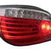 LED-baklykter egnet for BMW 5-serie E60 (04.2003-03.2007) Red Clear LCI Facelift Design |