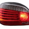 LED-baklykter egnet for BMW 5-serie E60 (04.2003-03.2007) Red Clear LCI Facelift Design |