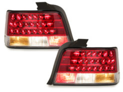 Alternative view of LED-baklykter egnet for BMW E36 Lim. 92-98 _ rød/krystall