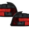 LED-baklykter som passer til BMW E39 95-03 _ rød/svart |